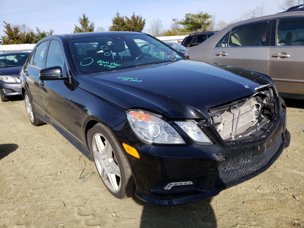 MERCEDES-BENZ E 550 2010 with VIN WDDHF7CB0AA196501 - Photo from auction