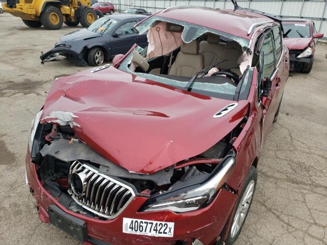 Photo 9 from auction – 2018 BUICK ENVISION E with VIN LRBFX1SA6JD026547