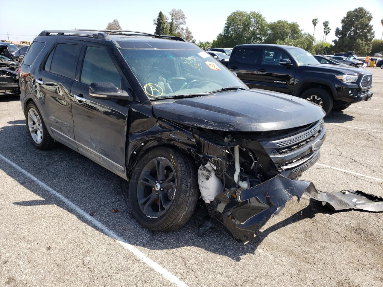 FORD EXPLORER L 2011 with VIN 1FMHK8F83BGA65486 - Photo from auction