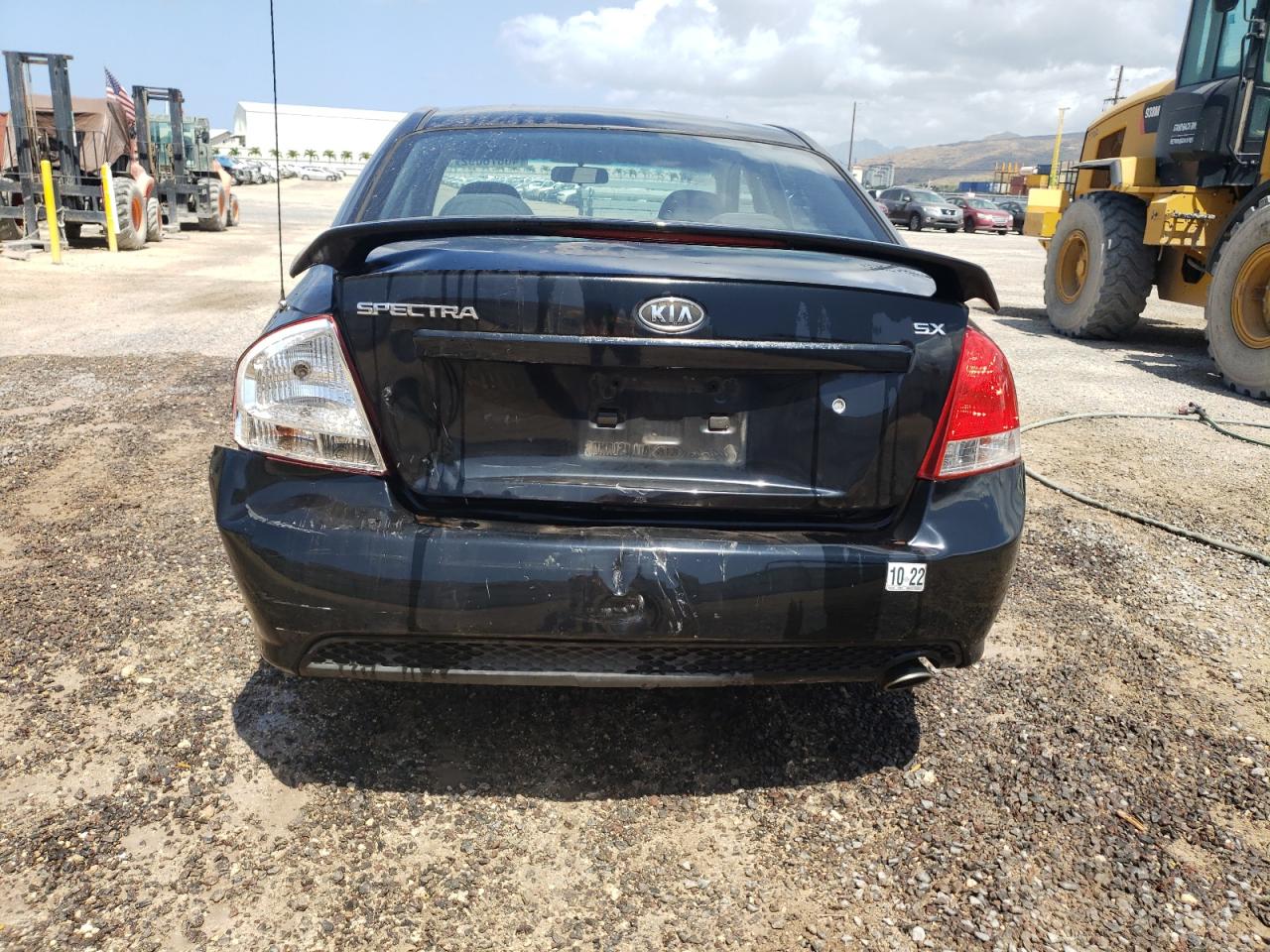 Photo 9 from auction – 2008 KIA SPECTRA EX with VIN KNAFE121285020012