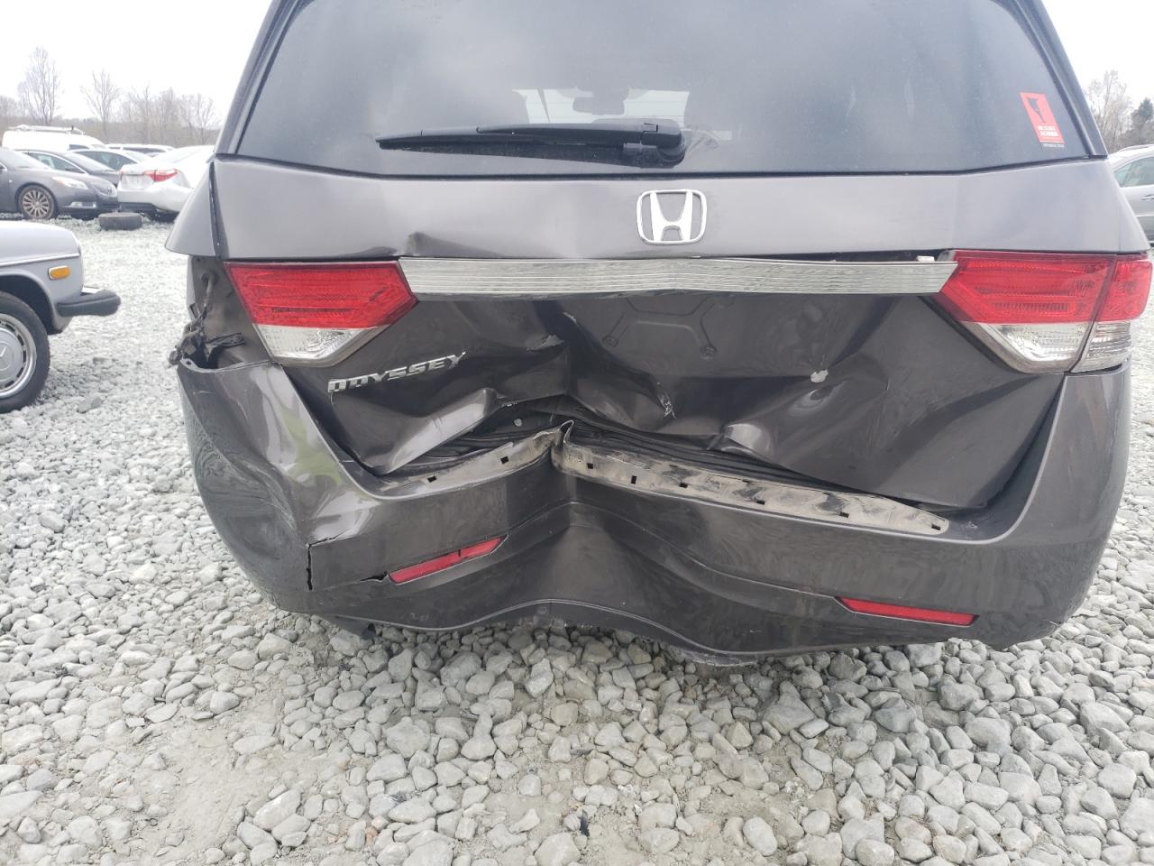Photo 9 from auction – 2015 HONDA ODYSSEY EX with VIN 5FNRL5H65FB081270