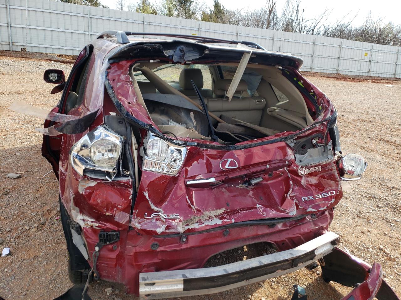 Photo 9 from auction – 2009 LEXUS RX 350 with VIN 2T2GK31U59C076730