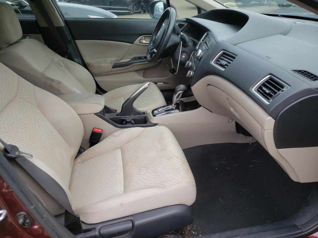 Photo 5 from auction – 2014 HONDA CIVIC LX with VIN 19XFB2F52EE234920