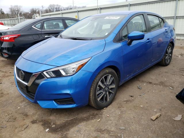 Photo 2 from auction – 2021 NISSAN VERSA SV with VIN 3N1CN8EV6ML833377
