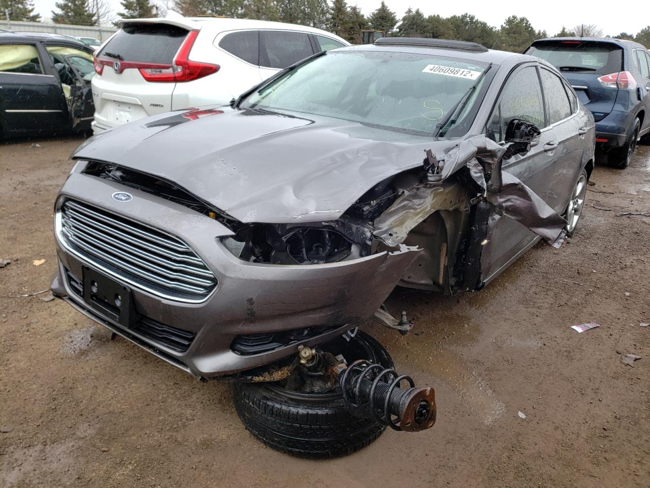 Photo 2 from auction – 2014 FORD FUSION SE with VIN 3FA6P0HD0ER162401