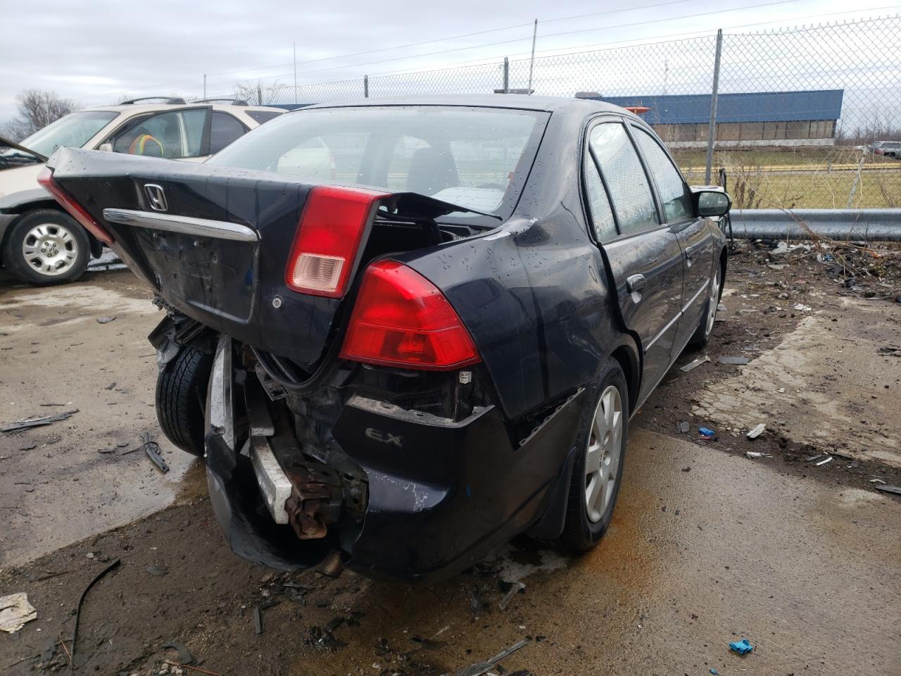 Photo 4 from auction – 2002 HONDA CIVIC EX with VIN 1HGES25712L063676