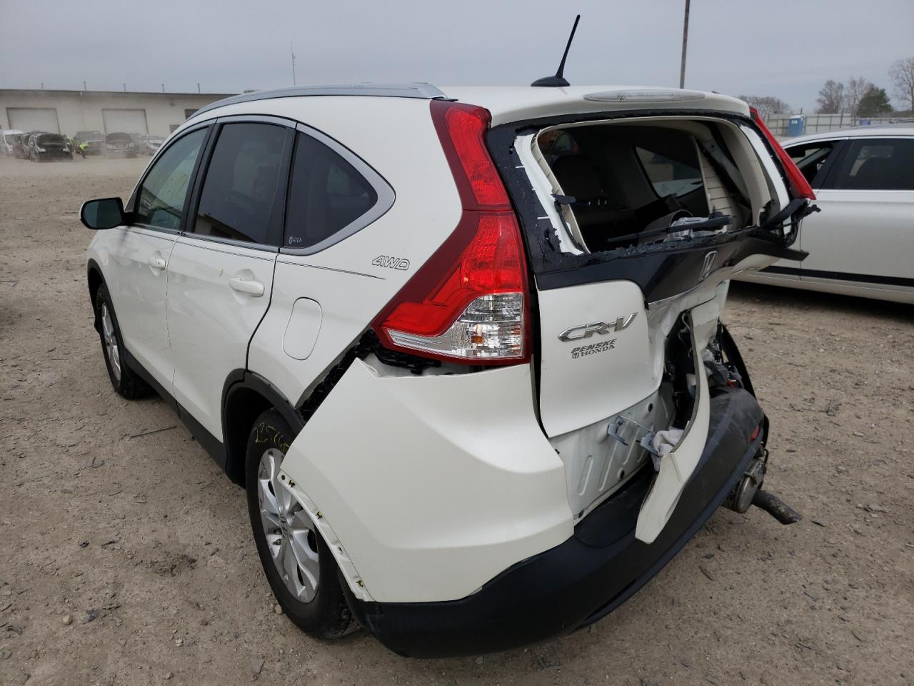 Photo 3 from auction – 2012 HONDA CR-V EXL with VIN 5J6RM4H78CL037945