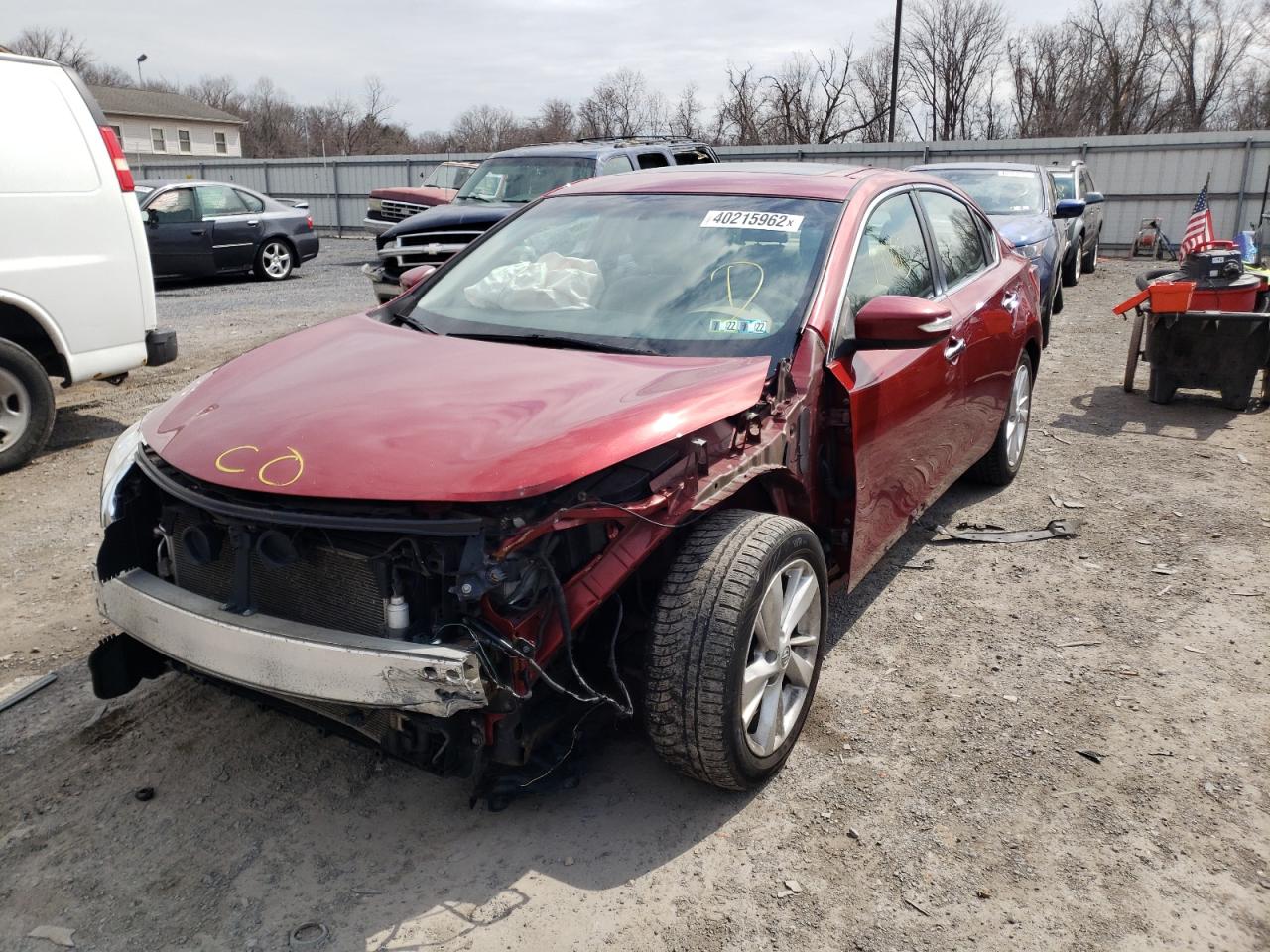 Photo 2 from auction – 2013 NISSAN ALTIMA 2.5 with VIN 1N4AL3AP8DC172621