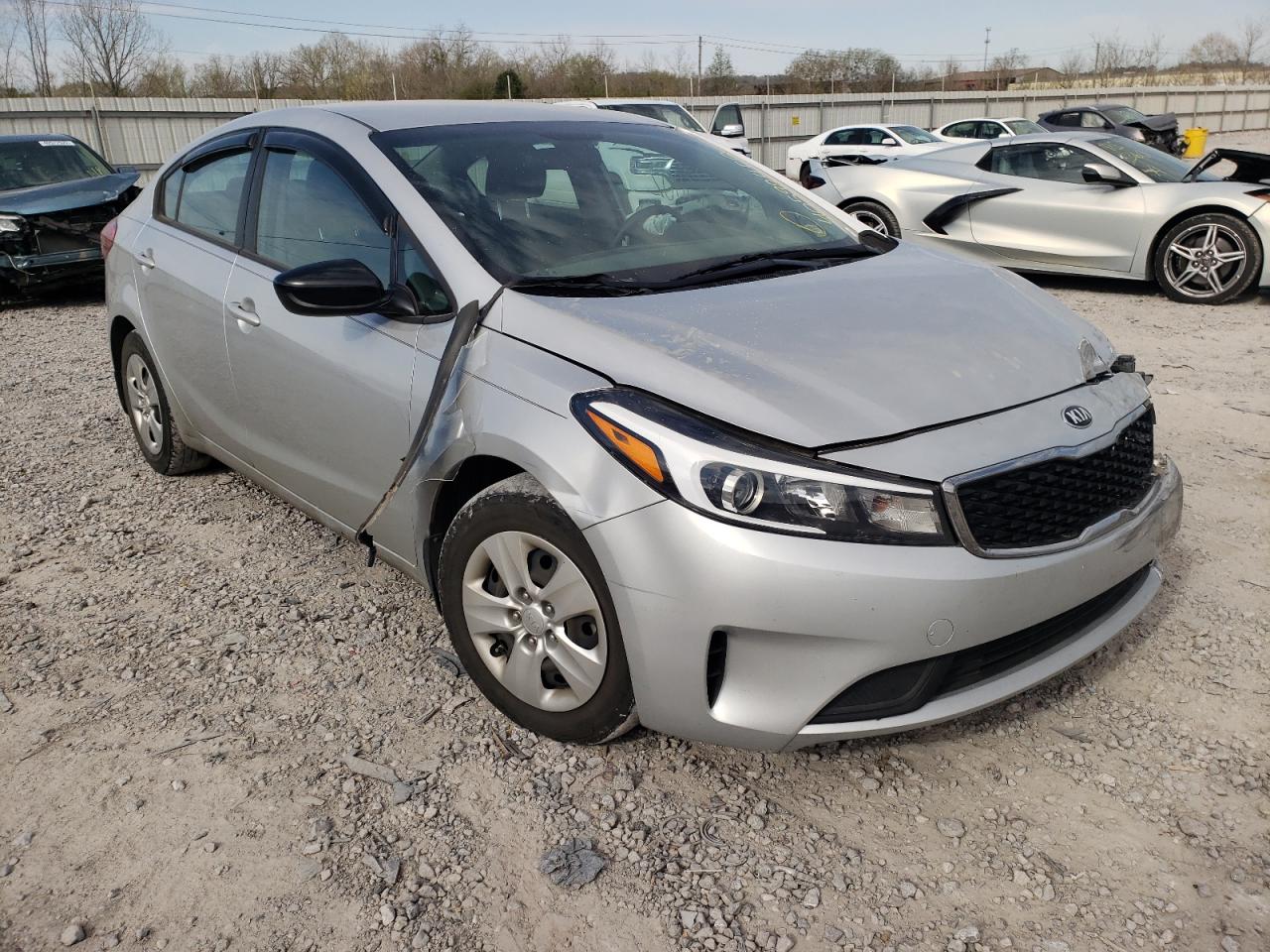 KIA FORTE LX 2017 with VIN 3KPFK4A75HE102968 - Photo from auction