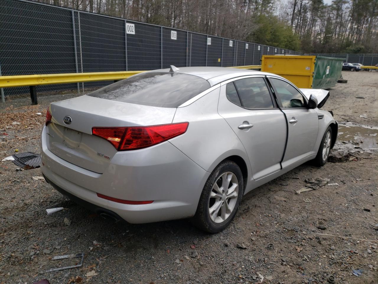 Photo 4 from auction – 2013 KIA OPTIMA EX with VIN 5XXGN4A72DG154796