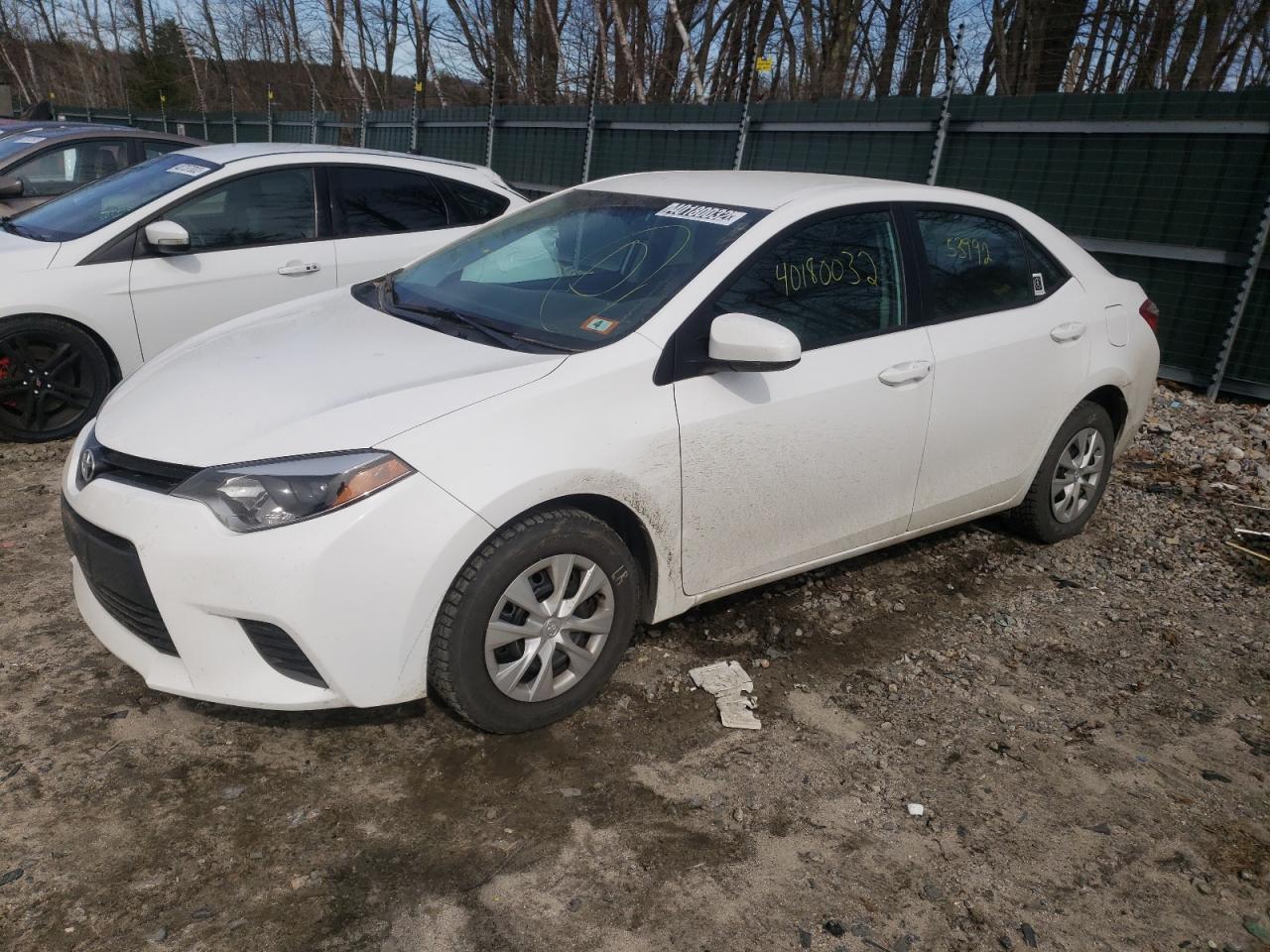 Photo 2 from auction – 2015 TOYOTA COROLLA with VIN 2T1BURHEXFC371392