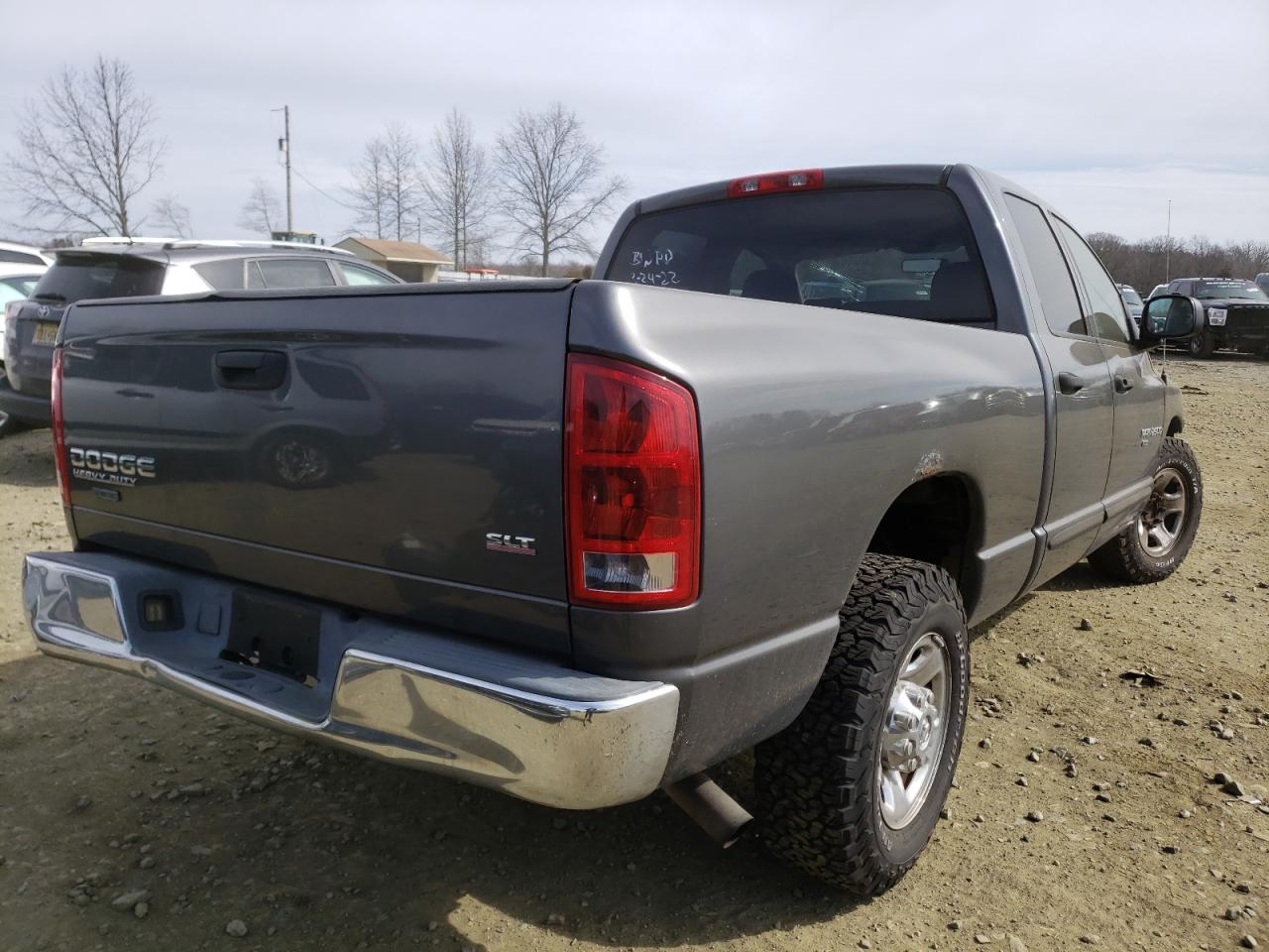 Photo 4 from auction – 2003 DODGE RAM 2500 S with VIN 3D7KA28D83G790548