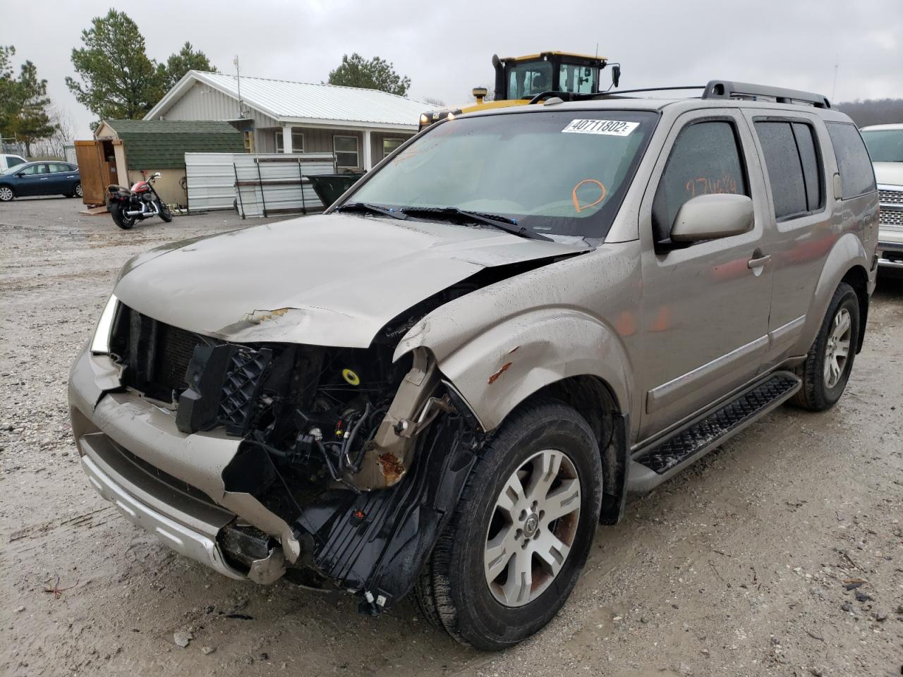 Photo 2 from auction – 2008 NISSAN PATHFINDER with VIN 5N1AR18U78C639599