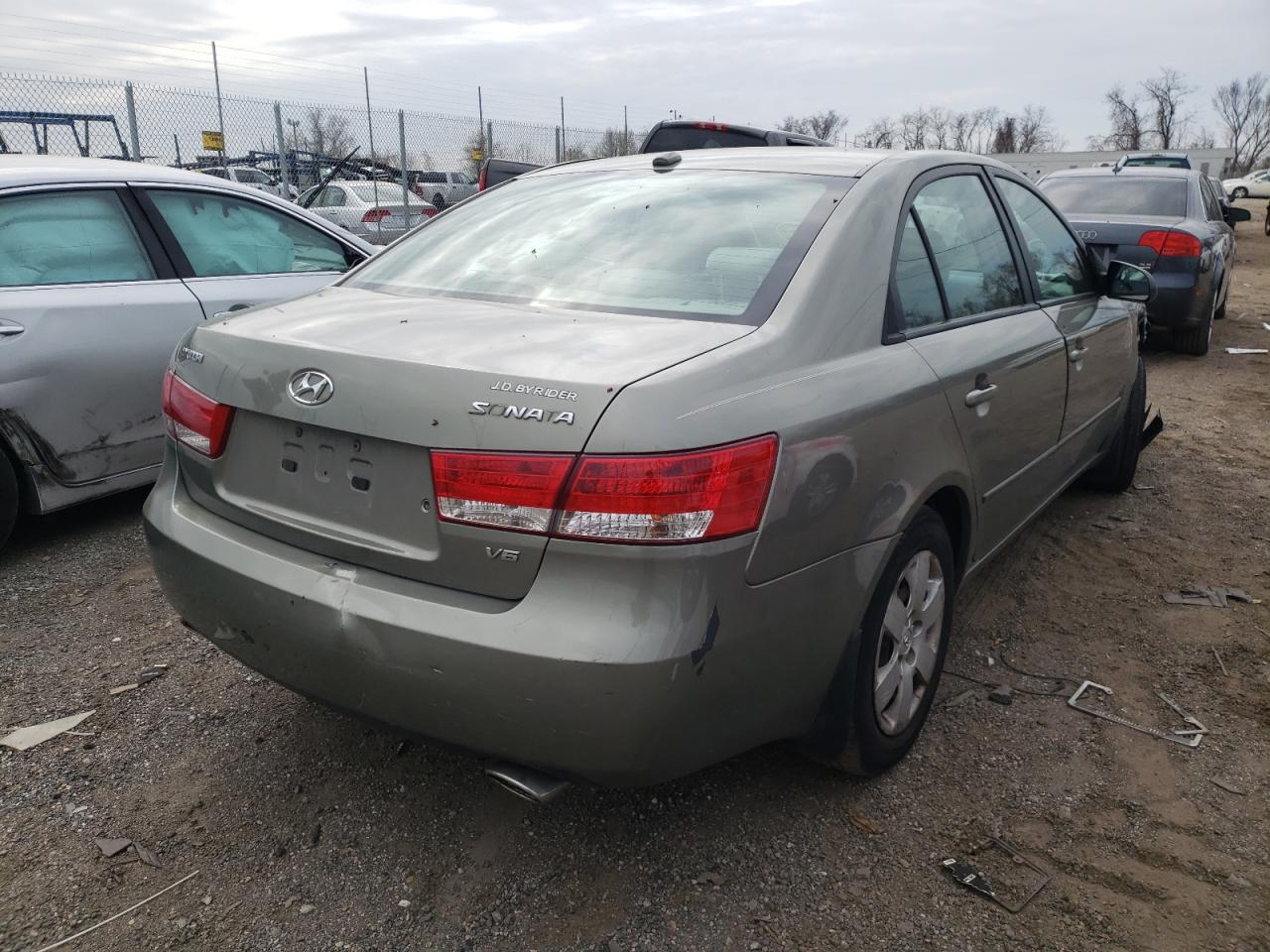 Photo 4 from auction – 2008 HYUNDAI SONATA GLS with VIN 5NPET46F08H335418