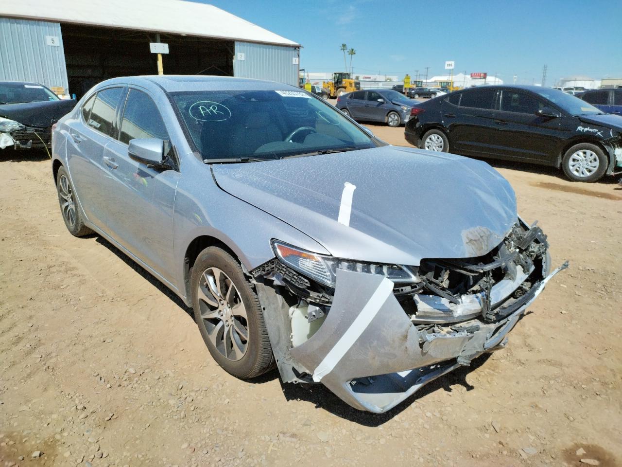 ACURA TLX TECH 2015 with VIN 19UUB1F52FA016483 - Photo from auction