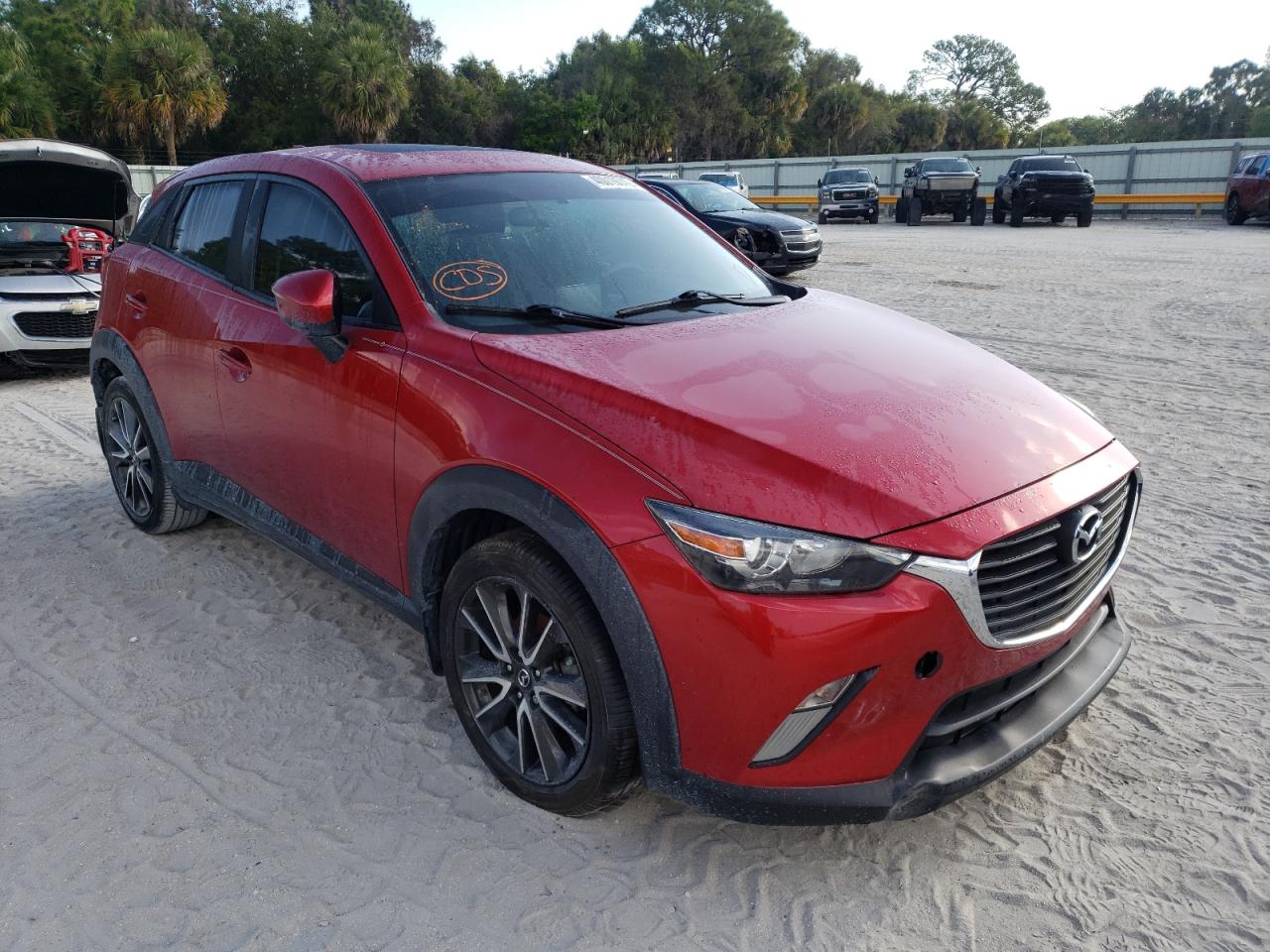 MAZDA CX-3 TOURI 2017 with VIN JM1DKDC73H0163765 - Photo from auction