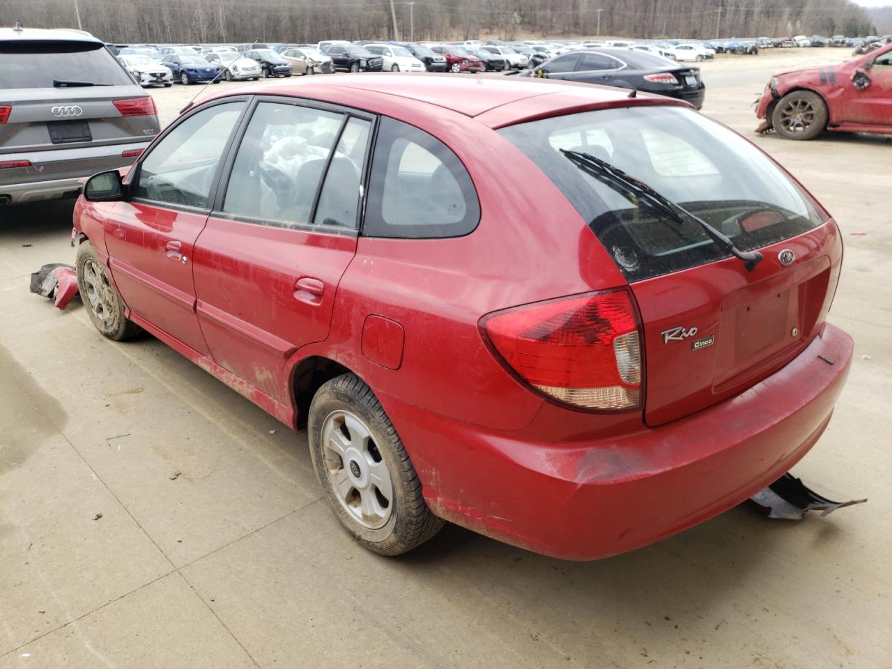 Photo 3 from auction – 2005 KIA RIO CINCO with VIN KNADC165856251917