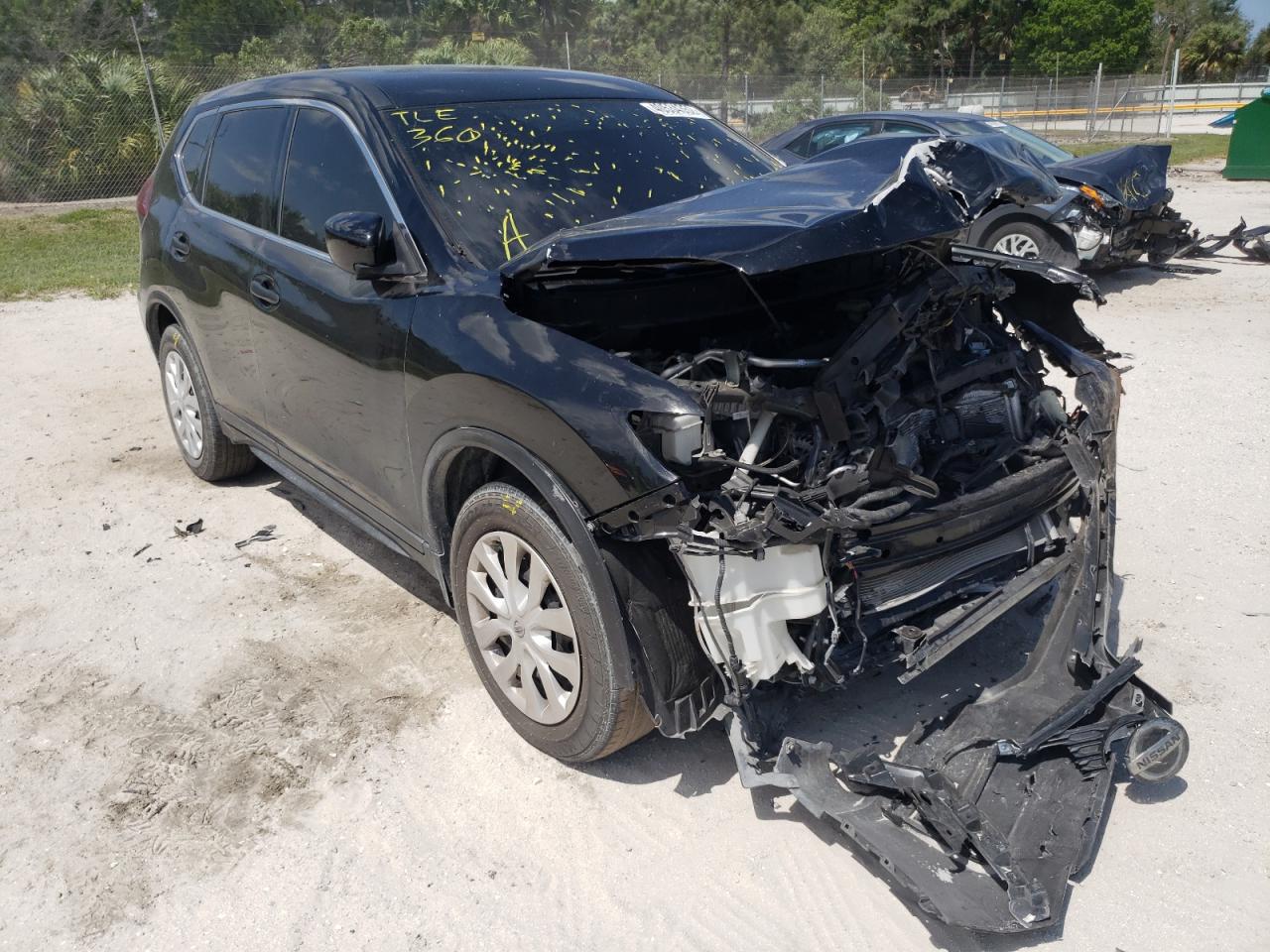 NISSAN ROGUE S 2018 with VIN KNMAT2MT1JP539778 - Photo from auction