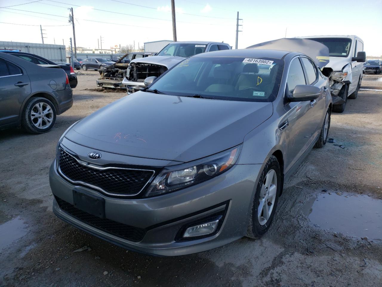 Photo 2 from auction – 2014 KIA OPTIMA LX with VIN 5XXGM4A7XEG331941