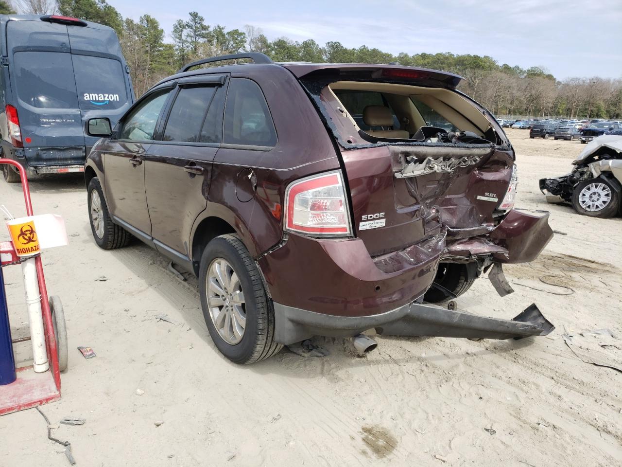 Photo 3 from auction – 2009 FORD EDGE SEL with VIN 2FMDK48C09BA49059