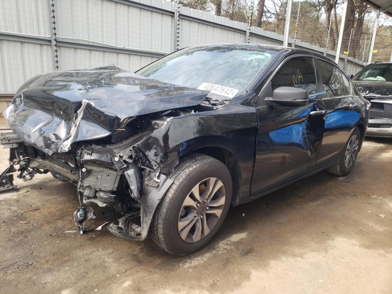 Photo 2 from auction – 2014 HONDA ACCORD LX with VIN 1HGCR2F36EA012785