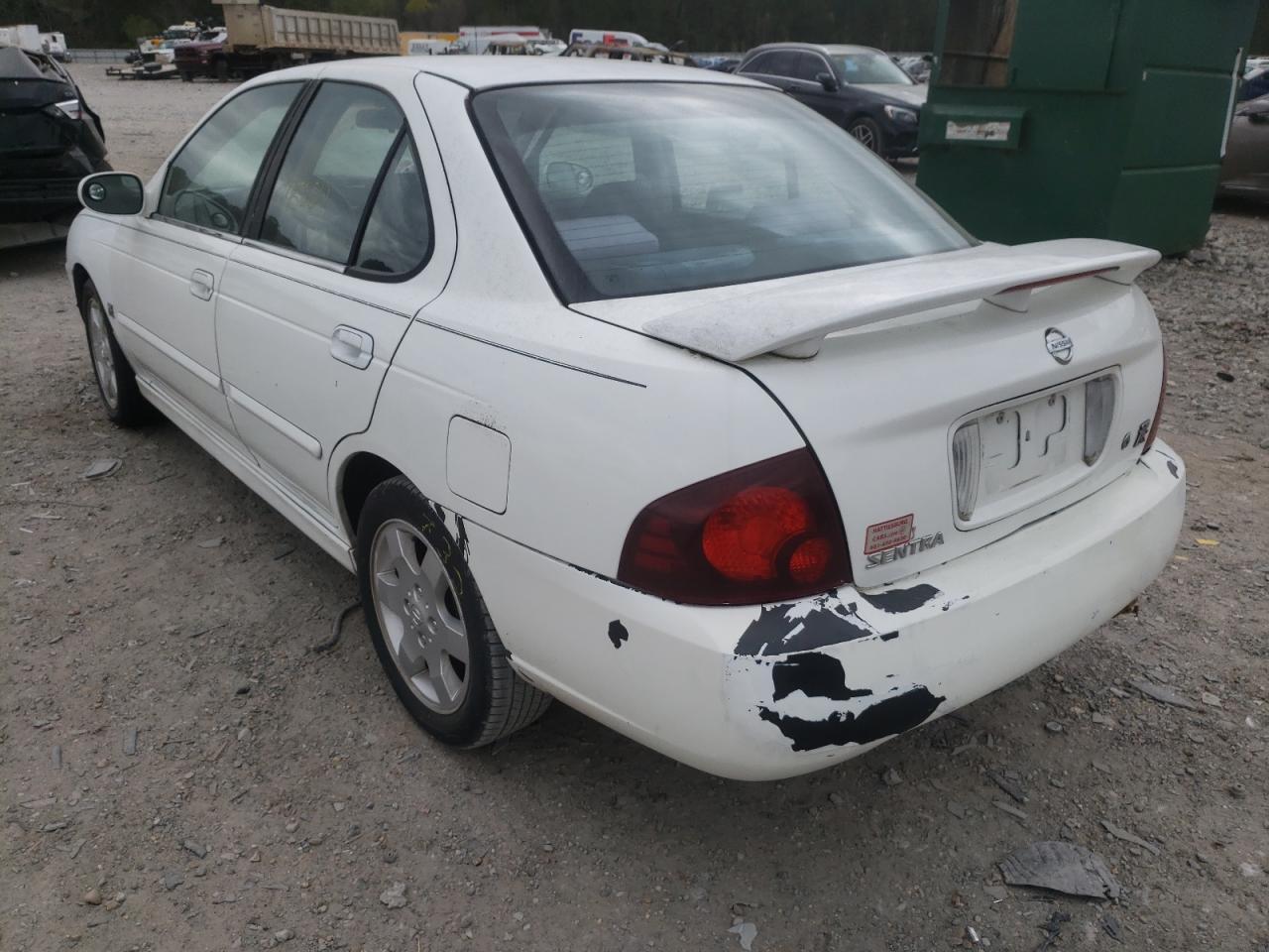 Photo 3 from auction – 2004 NISSAN SENTRA SE- with VIN 3N1AB51D64L729516