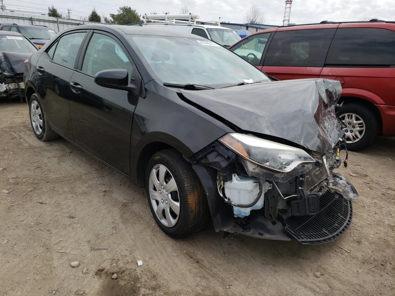 TOYOTA COROLLA L 2015 with VIN 2T1BURHE8FC449572 - Photo from auction