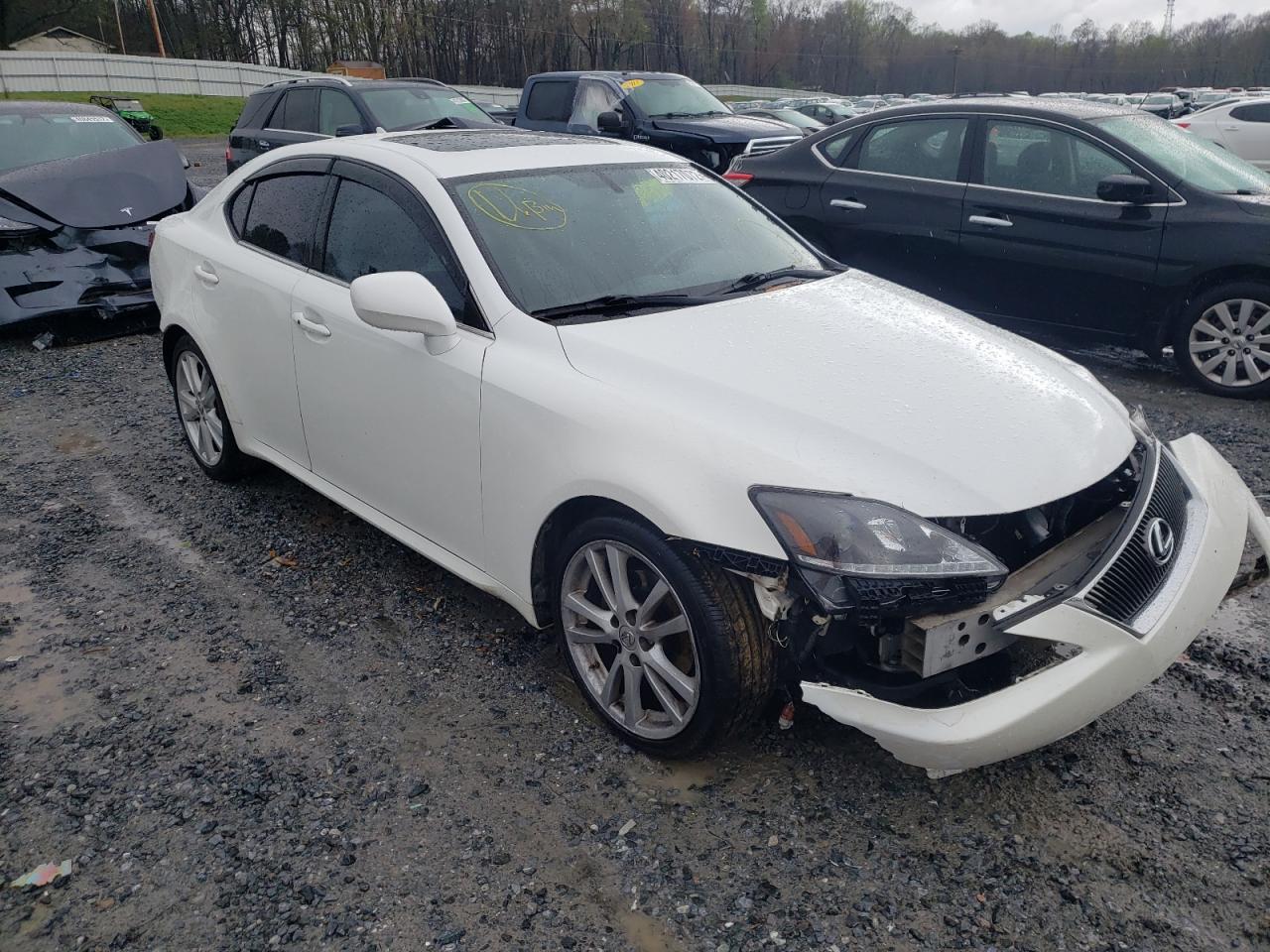 LEXUS IS 250 2007 with VIN JTHBK262975027250 - Photo from auction