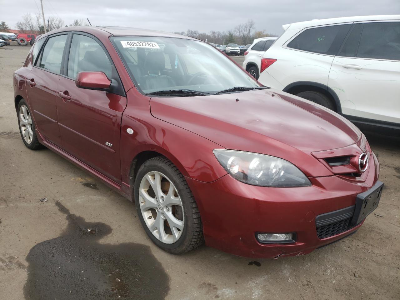 MAZDA 3 HATCHBAC 2008 with VIN JM1BK344581180700 - Photo from auction