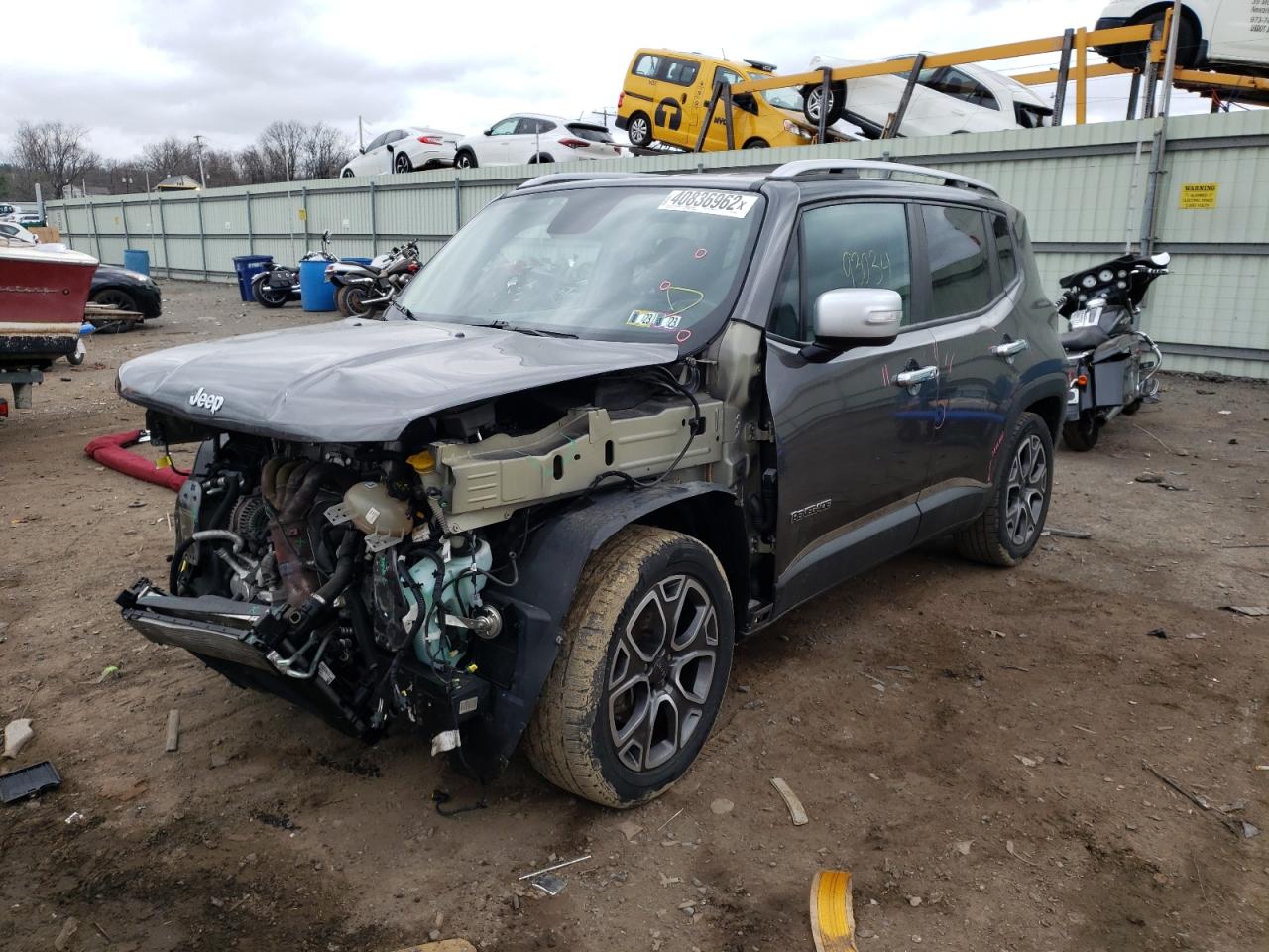 Photo 2 from auction – 2016 JEEP RENEGADE L with VIN ZACCJADT8GPD33362