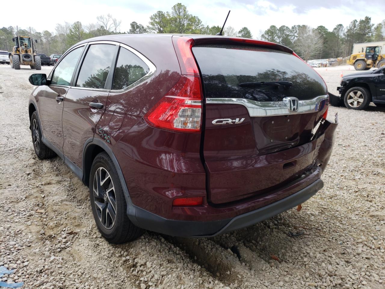 Photo 3 from auction – 2016 HONDA CR-V SE with VIN 2HKRM3H41GH518409