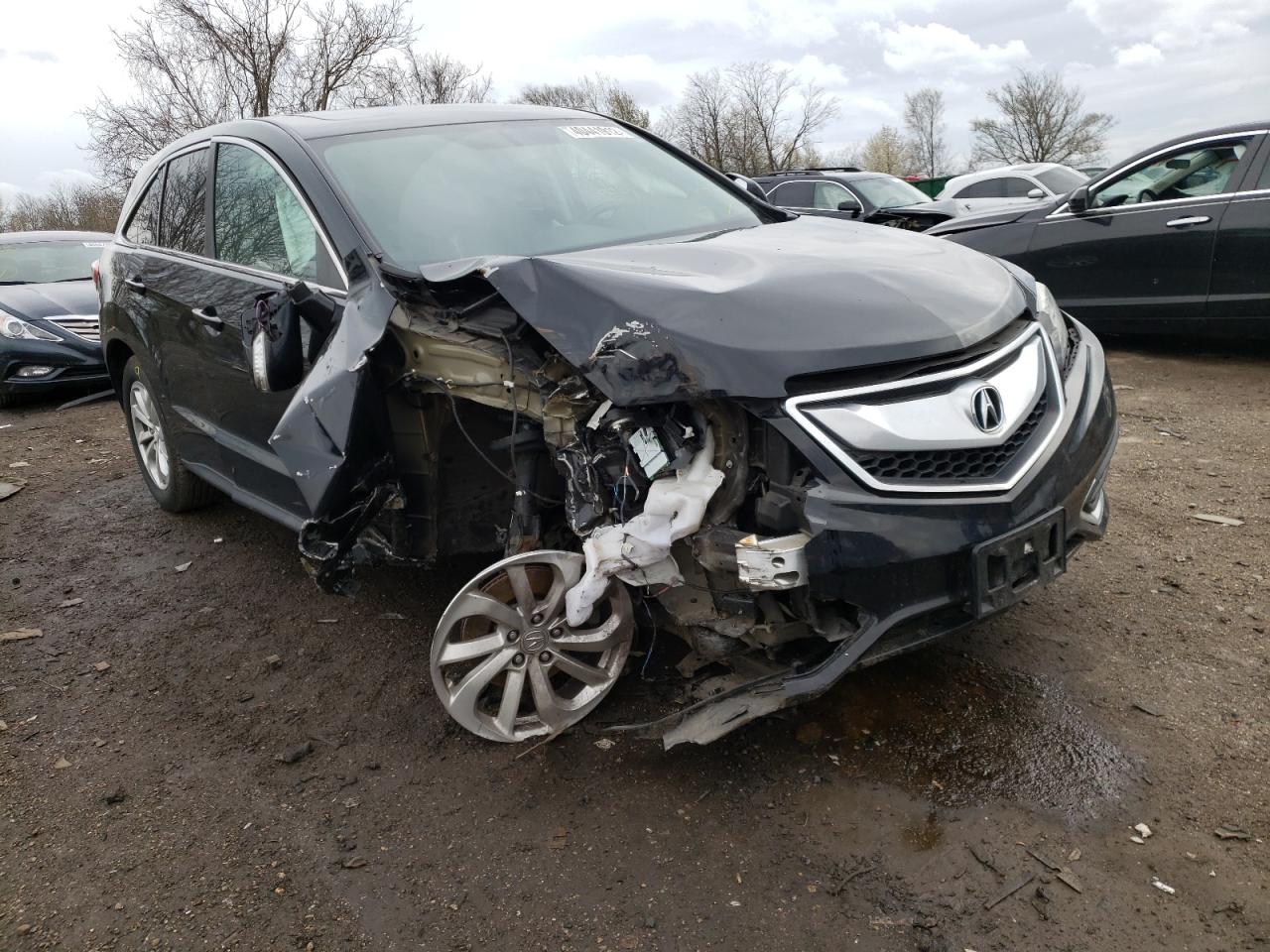 ACURA RDX 2016 with VIN 5J8TB4H39GL027818 - Photo from auction
