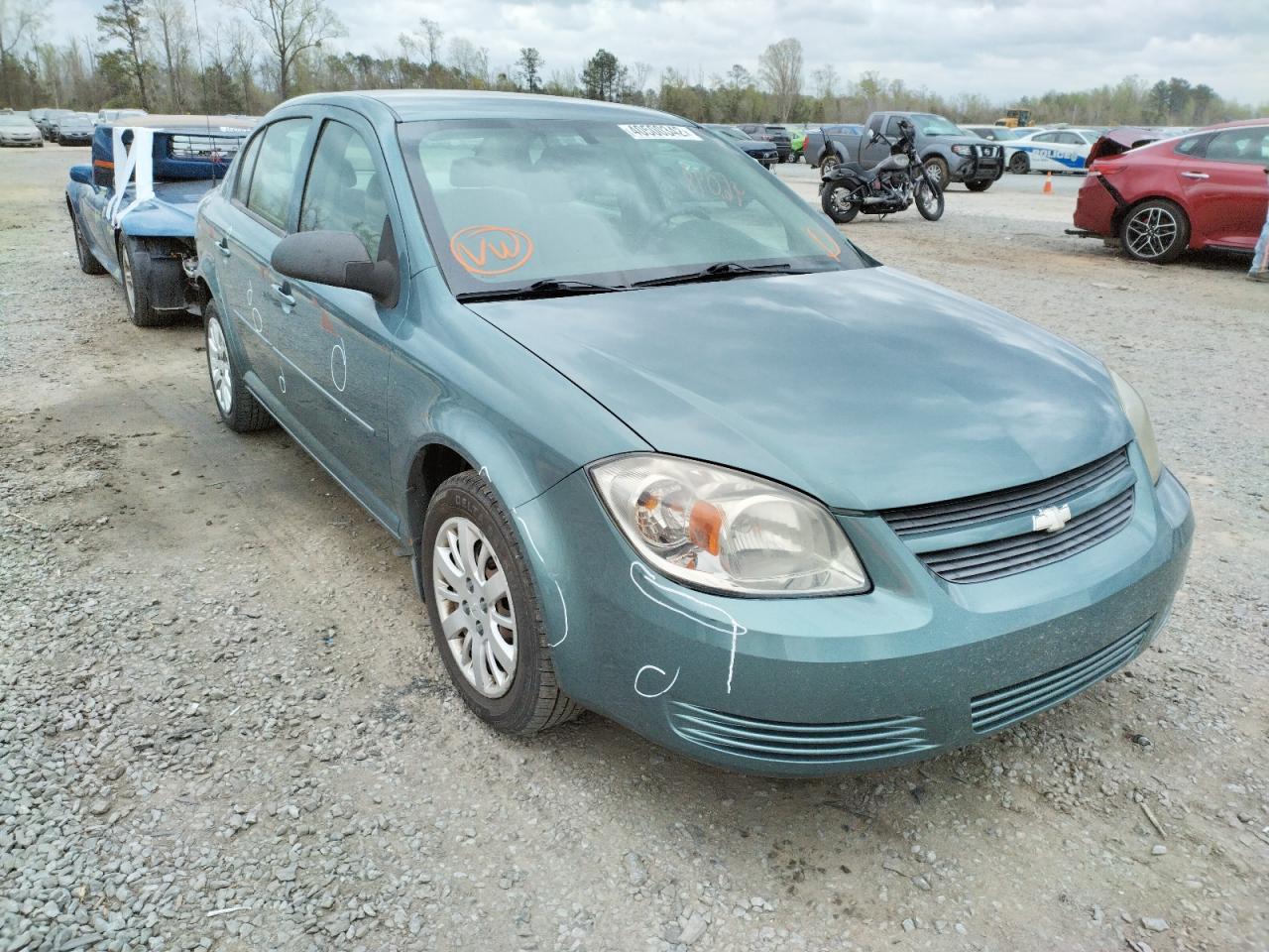 CHEVROLET COBALT LS 2010 with VIN 1G1AB5F54A7133781 - Photo from auction