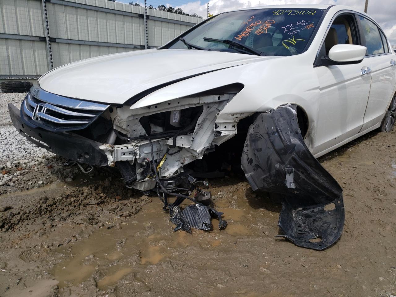 Photo 9 from auction – 2012 HONDA ACCORD EXL with VIN 1HGCP3F80CA022085