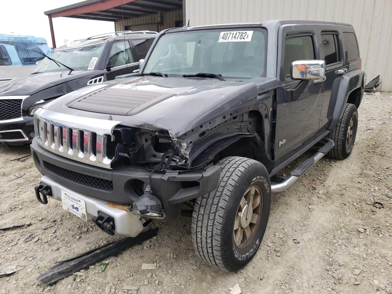 Photo 2 from auction – 2008 HUMMER H3 with VIN 5GTEN13E688113414