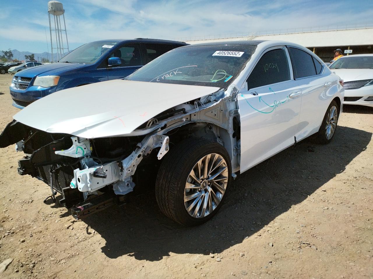 Photo 2 from auction – 2021 LEXUS ES 350 BAS with VIN 58AEZ1B17MU106276