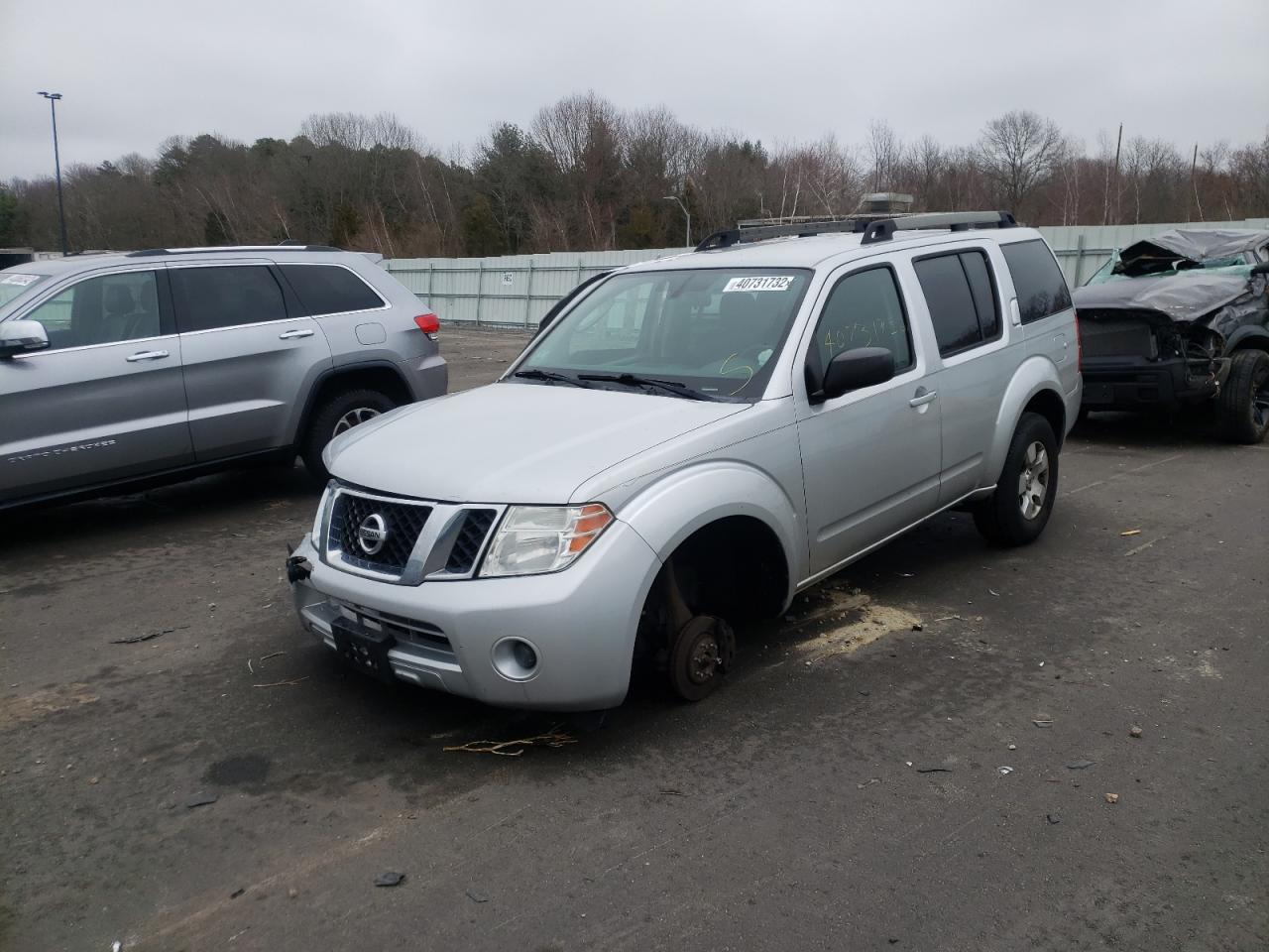 Photo 2 from auction – 2012 NISSAN PATHFINDER with VIN 5N1AR1NB8CC627246
