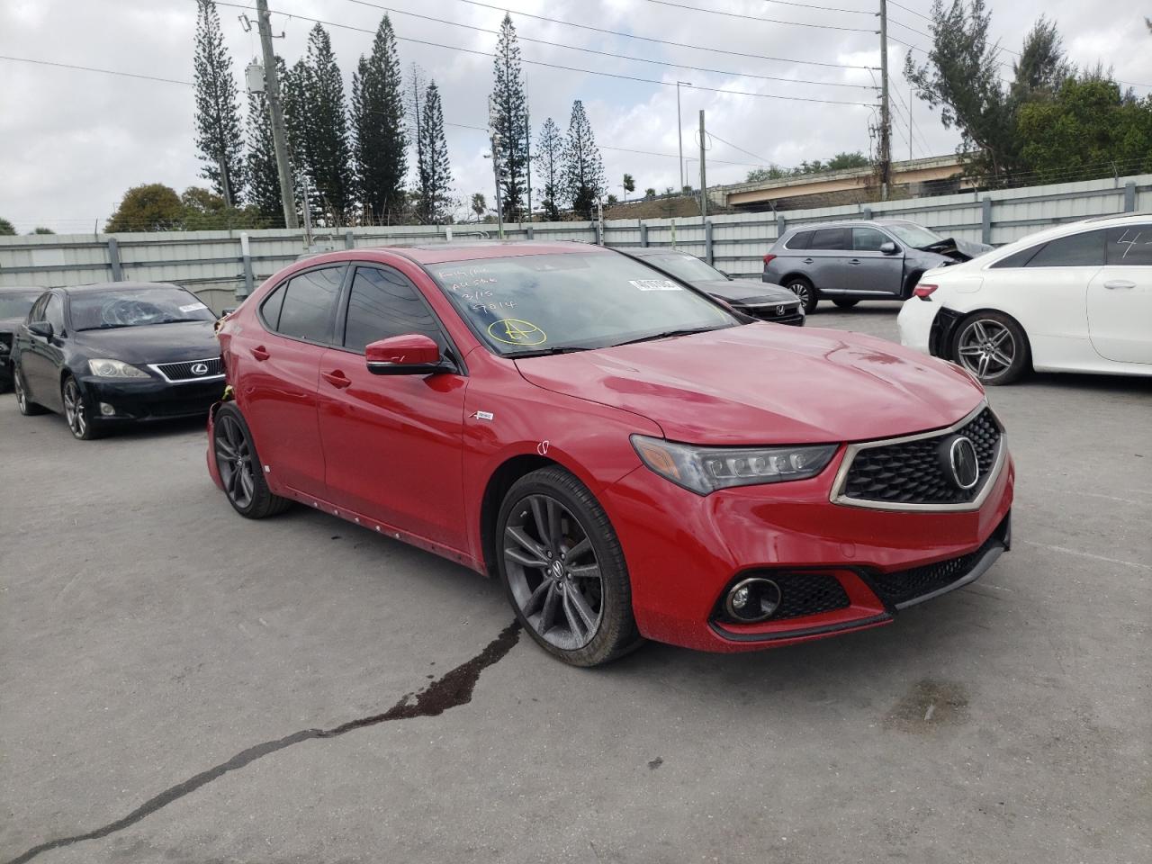 Photo 1 from auction – 2019 ACURA TLX TECHNO with VIN 19UUB1F65KA004430