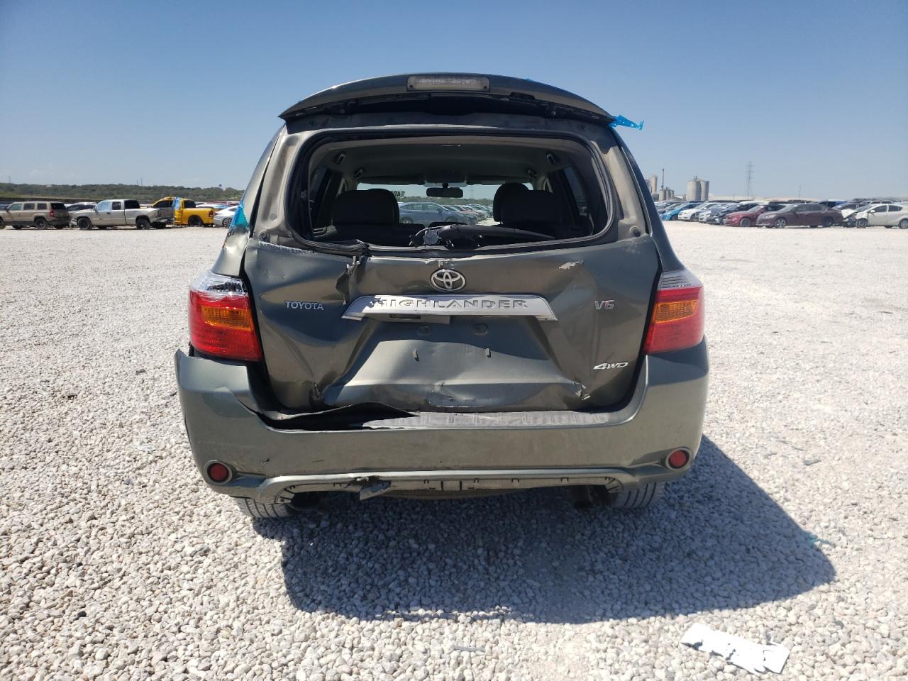 Photo 9 from auction – 2008 TOYOTA HIGHLANDER with VIN JTEES41A282007218