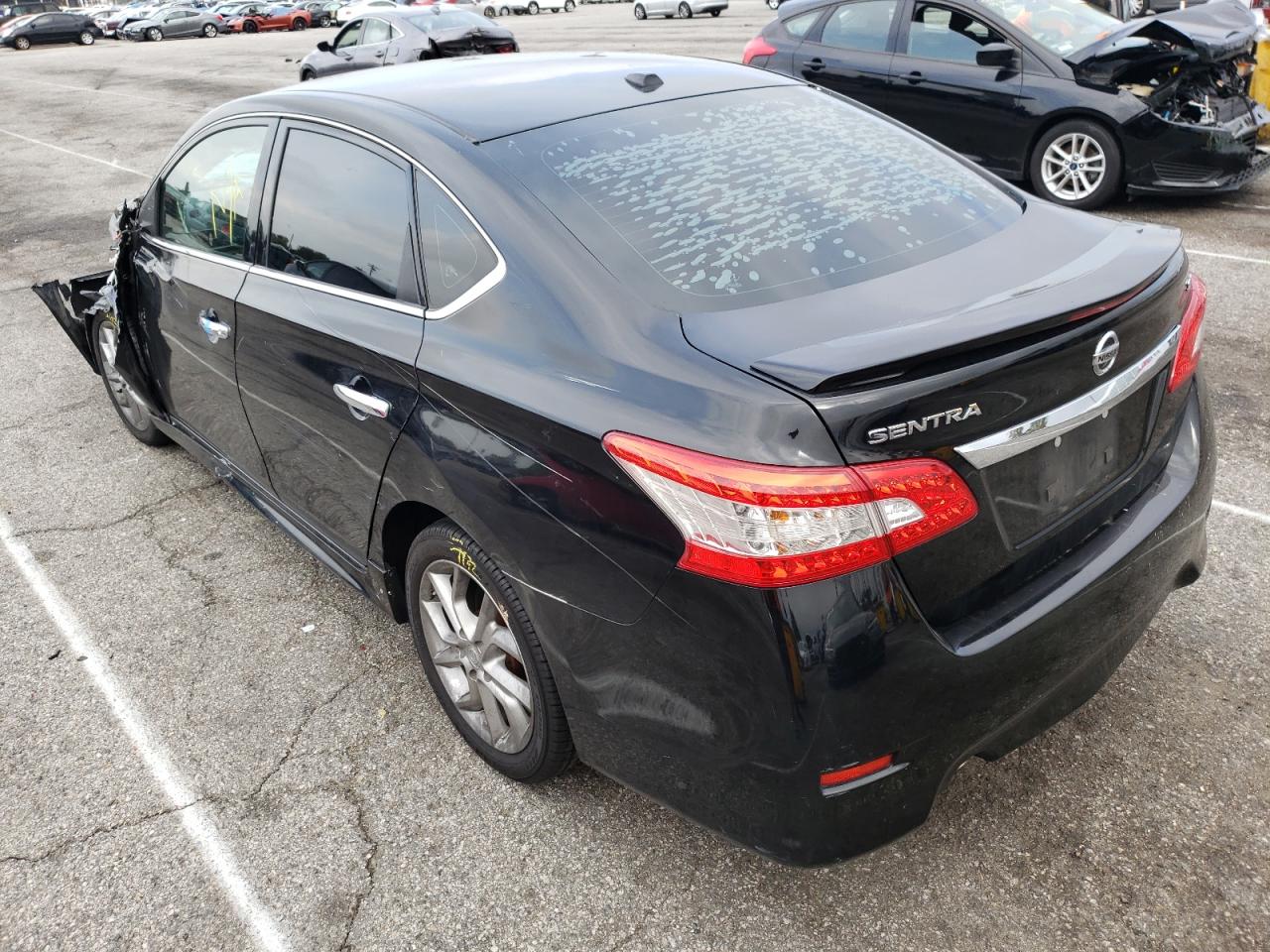 Photo 3 from auction – 2015 NISSAN SENTRA S with VIN 3N1AB7AP1FY281567