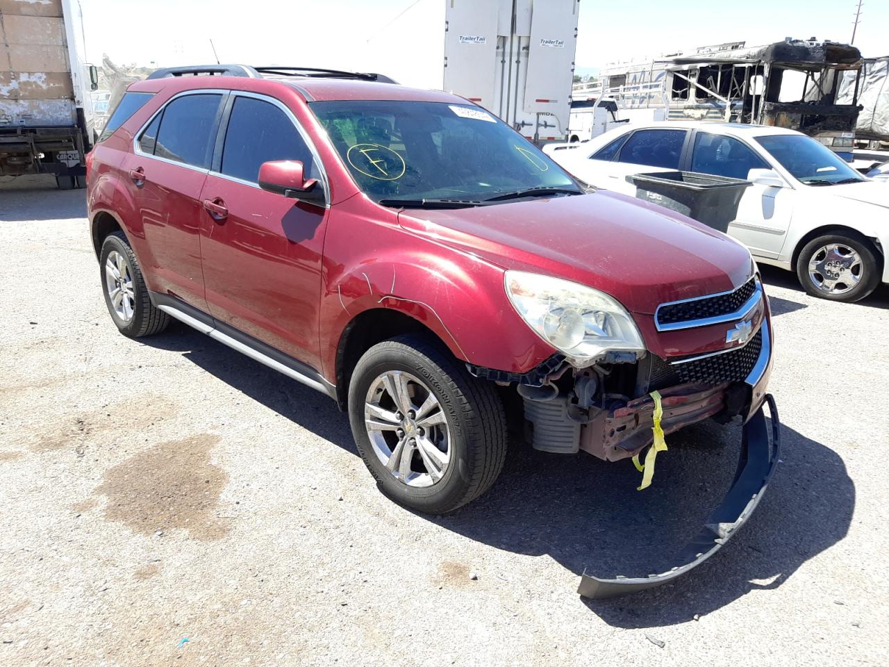 CHEVROLET EQUINOX LT 2011 с VIN 2CNALDEC9B6364302 - Фото с аукциона
