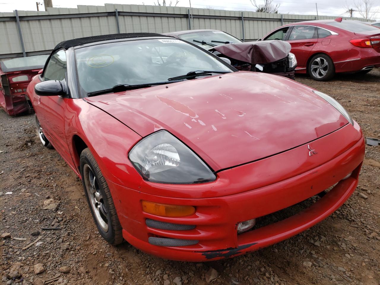 MITSUBISHI ECLIPSE SP 2001 with VIN 4A3AE45G31E190834 - Photo from auction