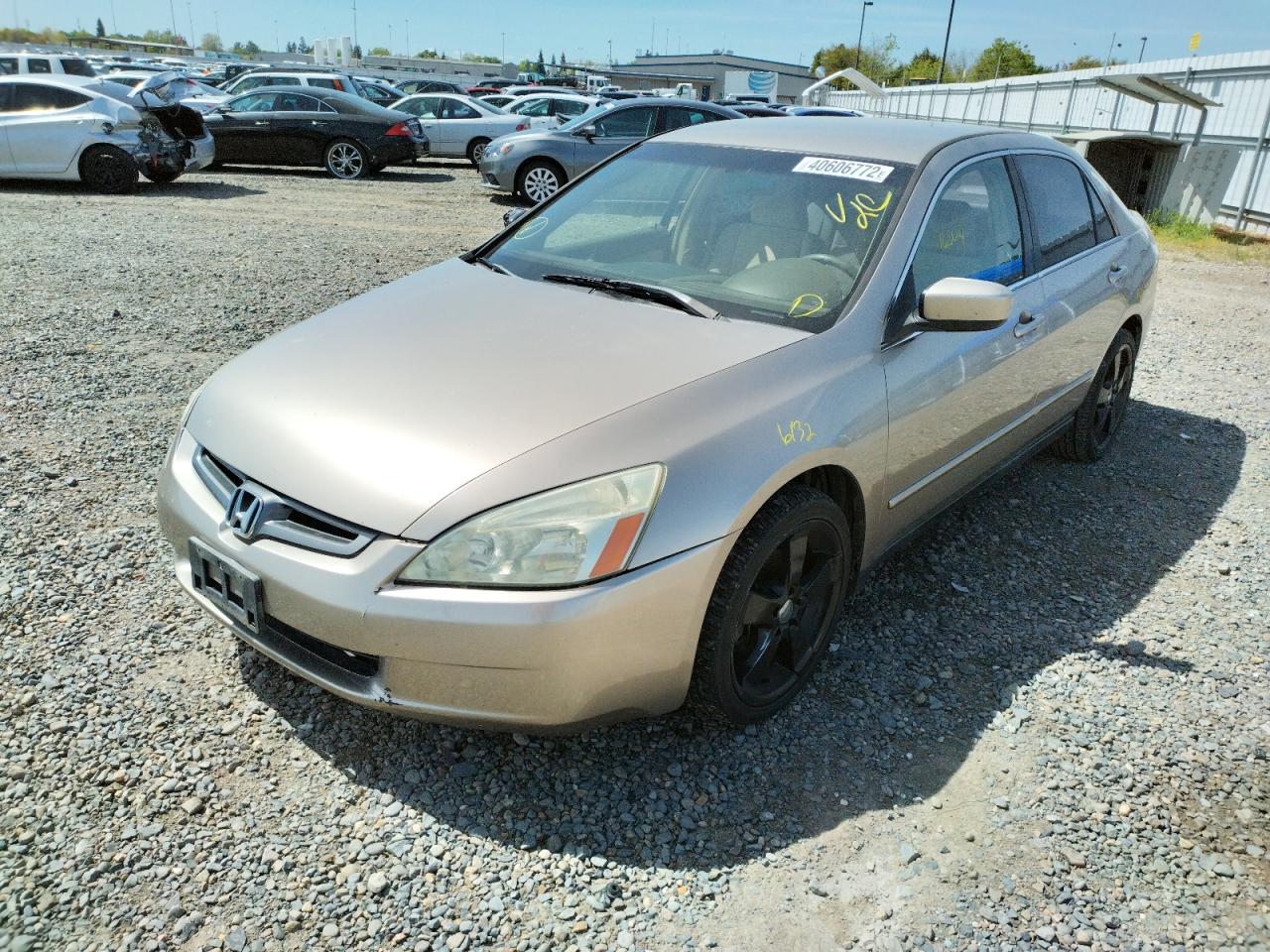 Photo 2 from auction – 2003 HONDA ACCORD LX with VIN JHMCM56313C076974
