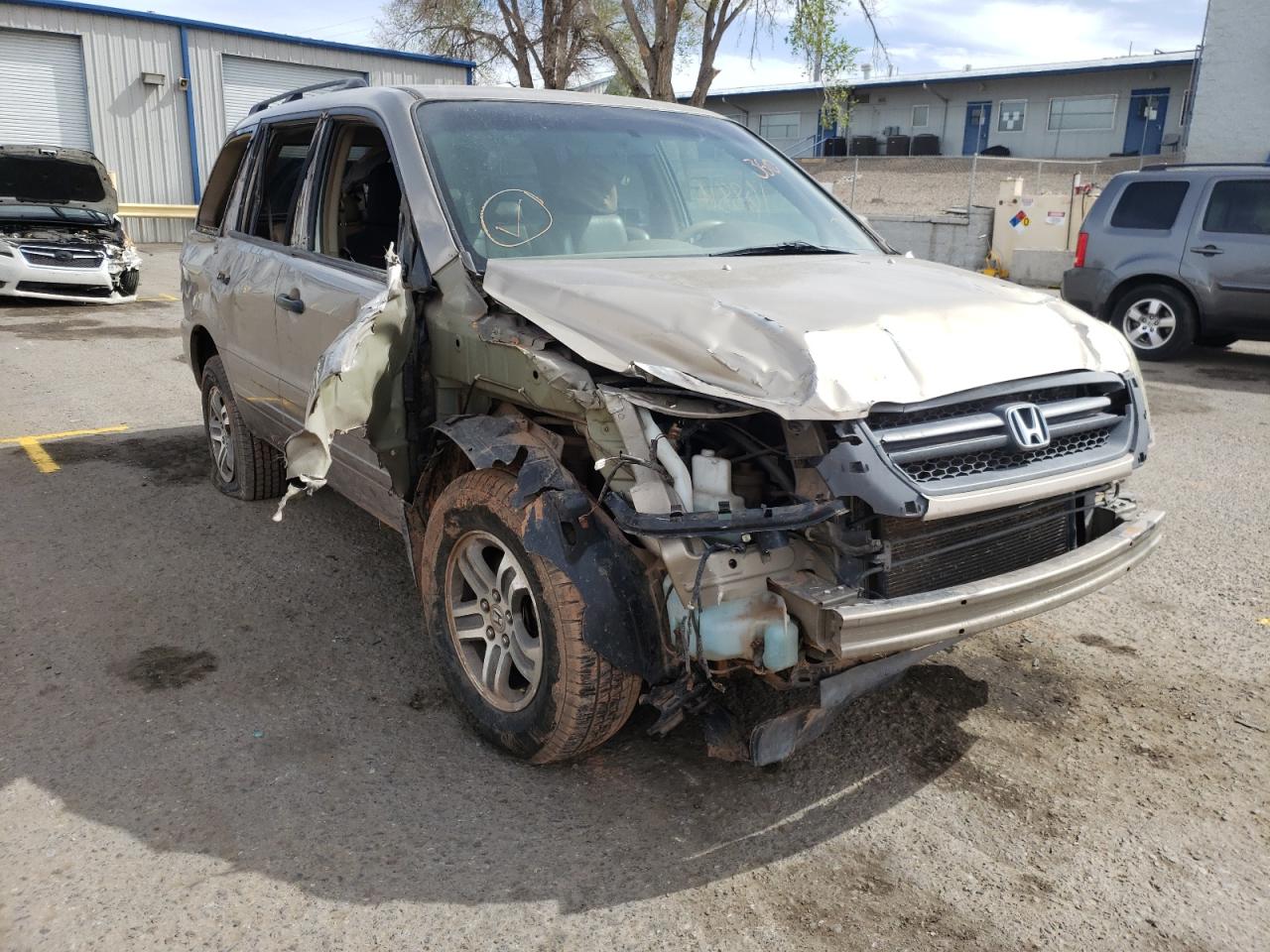 Photo 9 from auction – 2004 HONDA PILOT EXL with VIN 2HKYF18534H613133