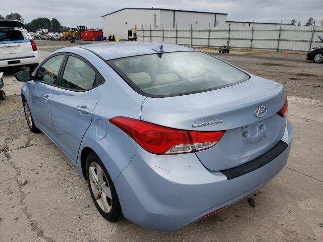 Photo 3 from auction – 2011 HYUNDAI ELANTRA GL with VIN KMHDH4AE8BU110409