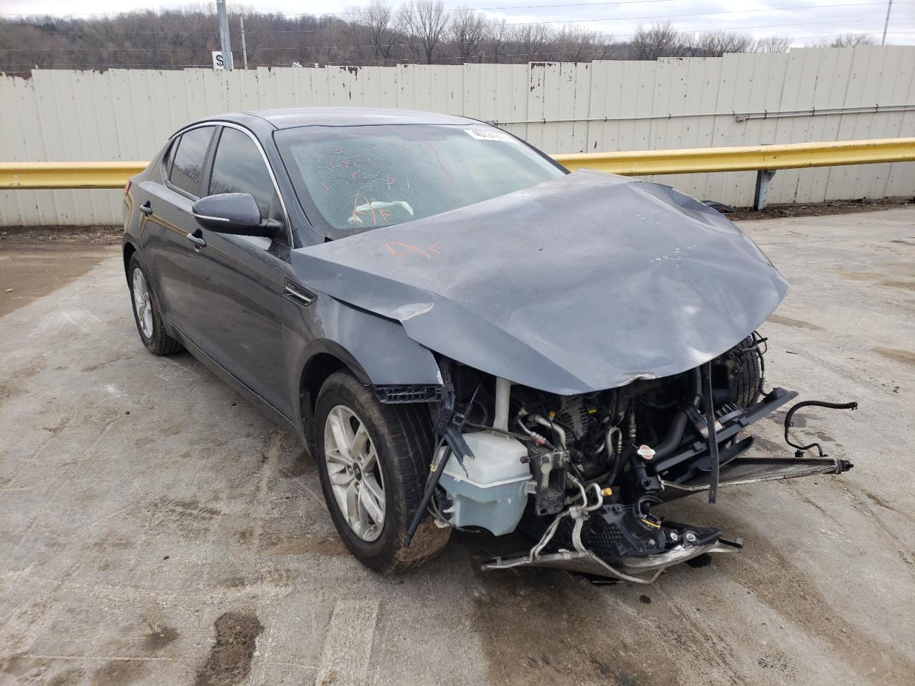 KIA OPTIMA LX 2011 with VIN KNAGM4A77B5161065 - Photo from auction