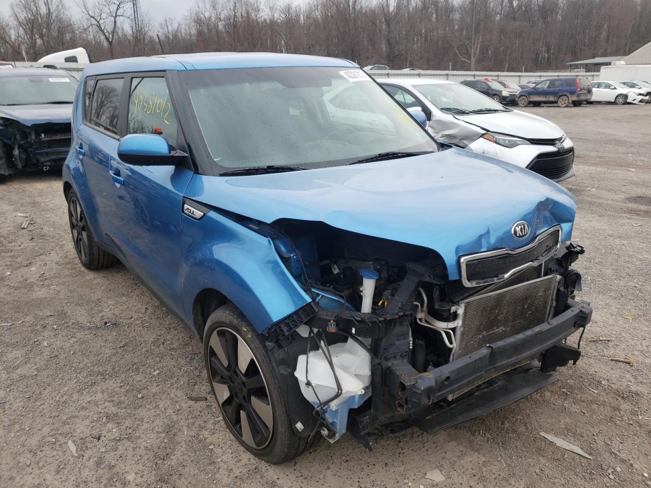 KIA SOUL + 2016 with VIN KNDJP3A54G7313999 - Photo from auction