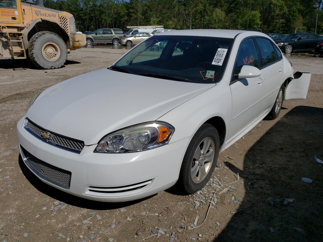 Photo 2 from auction – 2012 CHEVROLET IMPALA LS with VIN 2G1WF5E36C1149314