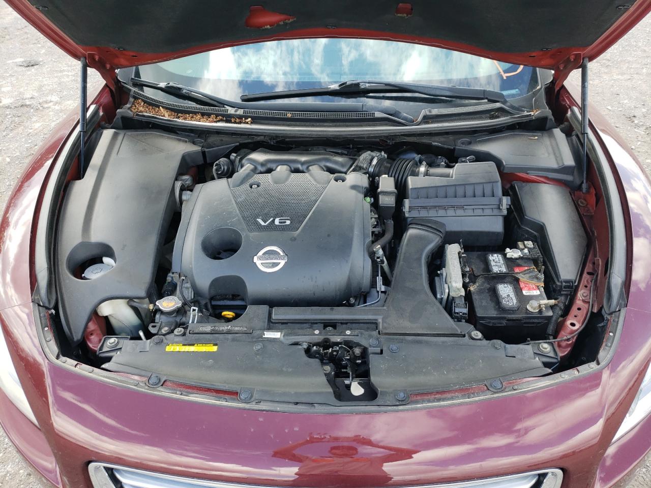 Photo 7 from auction – 2012 NISSAN MAXIMA S with VIN 1N4AA5AP5CC859782