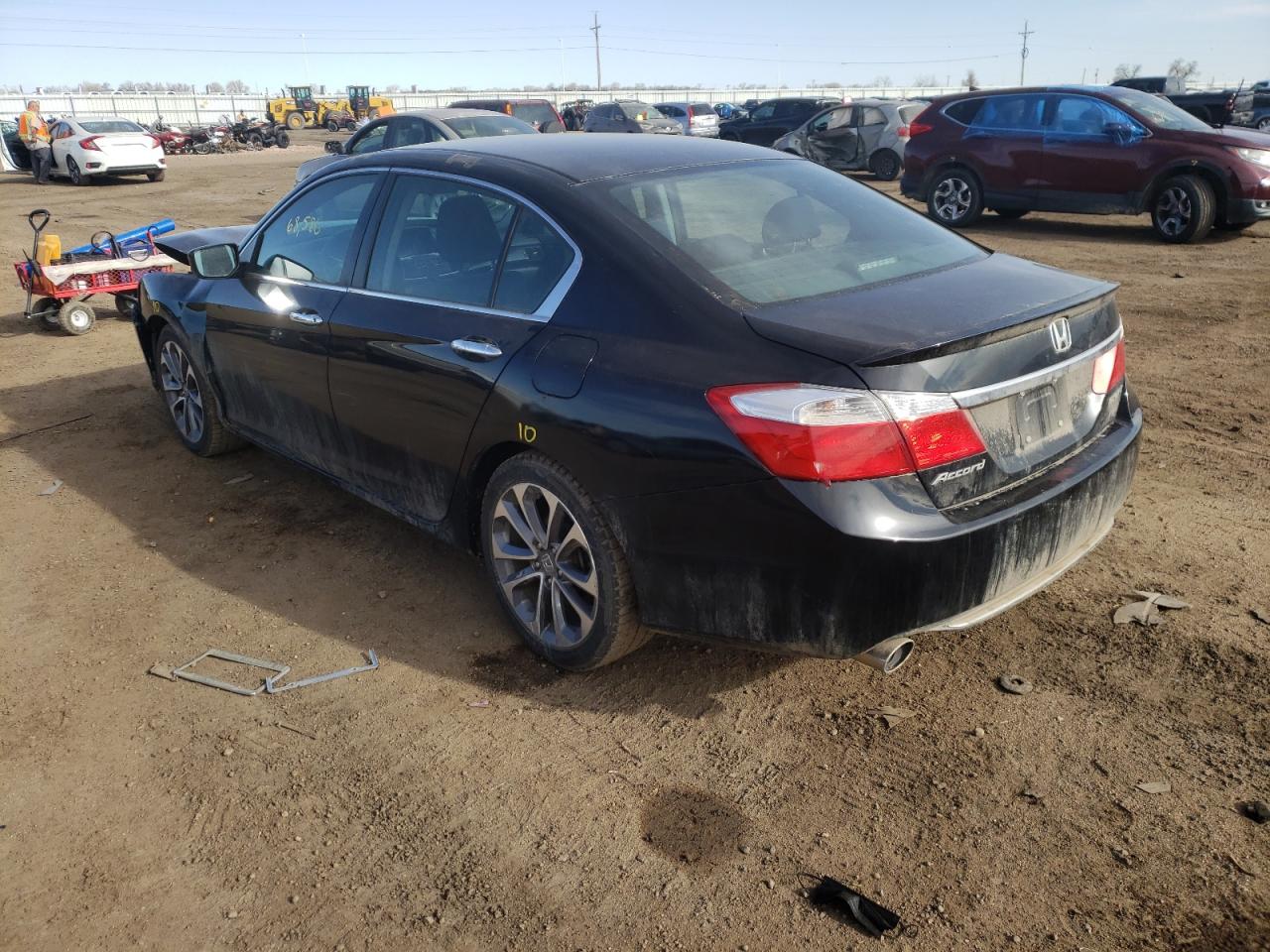 Photo 3 from auction – 2014 HONDA ACCORD SPO with VIN 1HGCR2F53EA259618